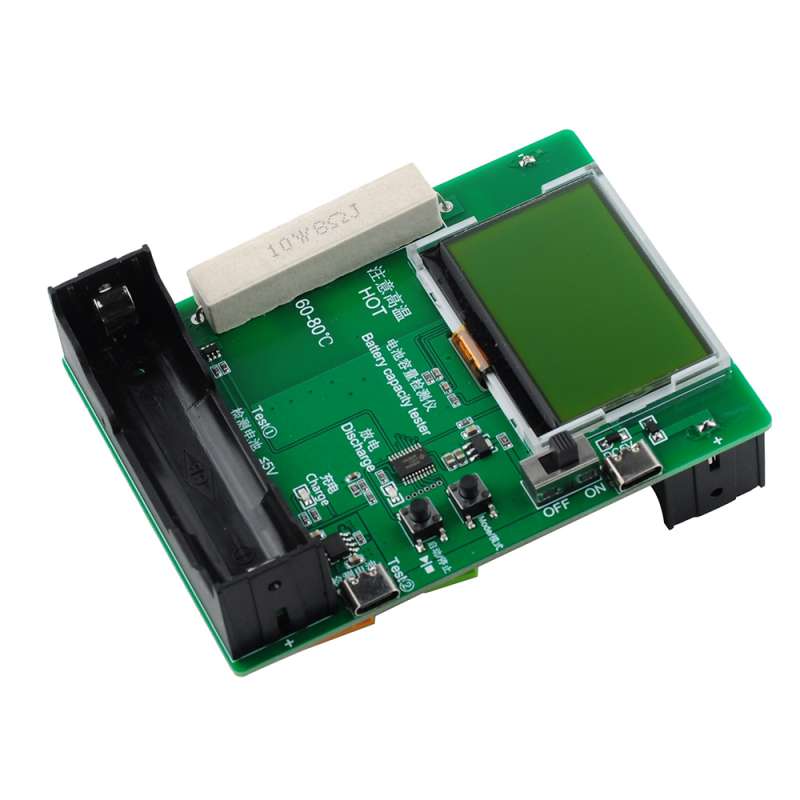 Testeur autonome batterie lithium-ion 18650 avec support intégré